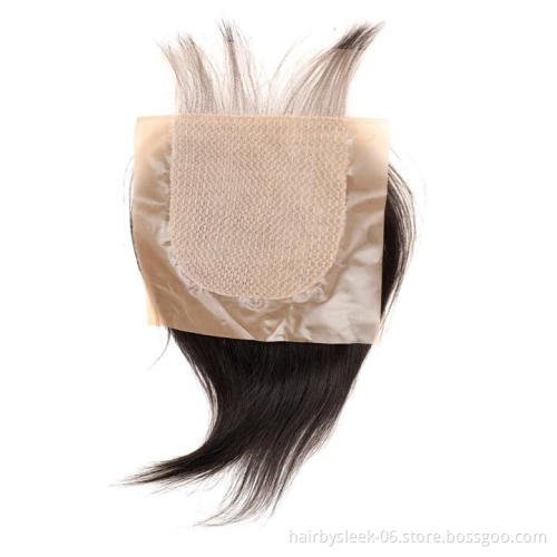 Cheap Brazilian Virgin Cuticle Aligned Transparent Frontal Closure Human Hair 4x4 5x5 Swiss Scalp HD Lace Closure And Frontal